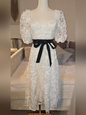 Free People For The Love & Lemons Marlene Dress Size Sm Nwt